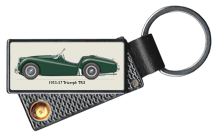 Triumph TR3 1955-57 (wire wheels) Keyring Lighter